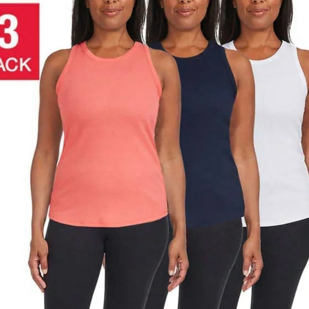 Danskin Rib Tank 3 Pack